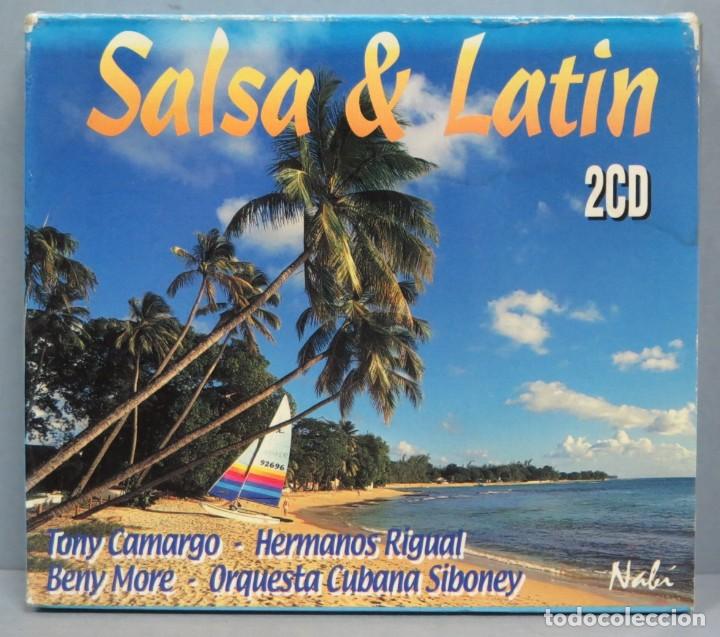 CDs de m&uacute;sica: 2 CD. SALSA & LATIN. NABI - Foto 1