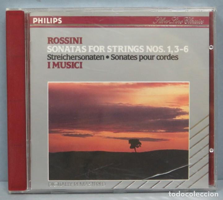 CDs de m&uacute;sica: CD. ROSSINI. SONATAS FOR STRINGS N&ordm; 1,3-6 - Foto 1