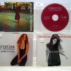 CDs de Música: LOTE 4 CD CHRISTINA Y LOS SUBTERRANEOS. Lote 190556148