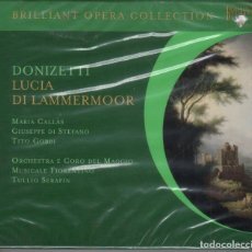 CDs de Música: GAETANO DONIZETTI: LUCIA DI LAMMERMOOR MARIA CALLAS, 2 CDS NUEVO PRECINTADO.. Lote 190619218