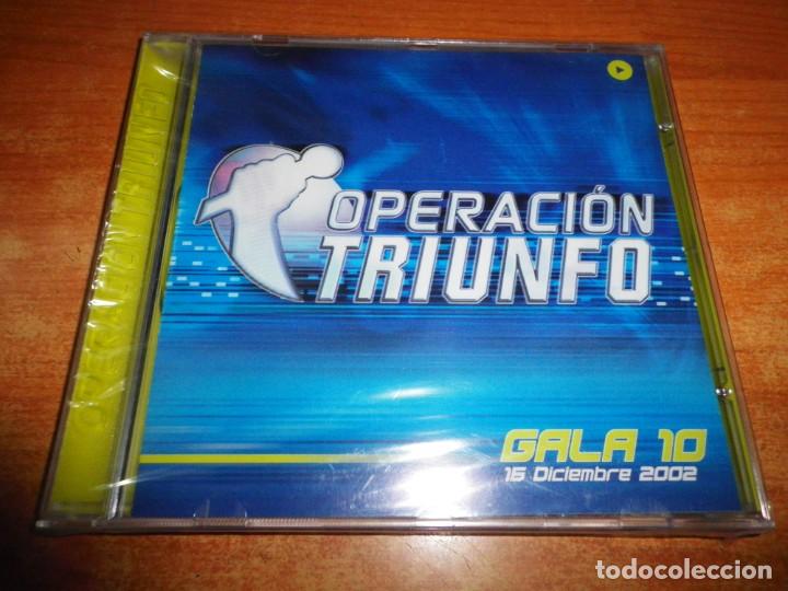 Music CDs: OPERACION TRIUNFO GALA 10 16 Diciembre 2002 CD PRECINTADO 2002 BETH MANUEL CARRASCO VEGA AINHOA