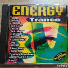 CDs de Música: ENERGY TRANCE CD RECOPILATORIO DISCO 8 LUIS JUNIOR SENSITY WORLD LEGEND B DIGITAL REV ETC.... Lote 190715577