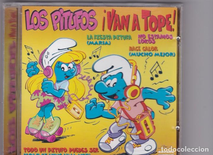 CDs de m&uacute;sica: Los Pitufos - &iexcl;Van a tope! - CD - Foto 1