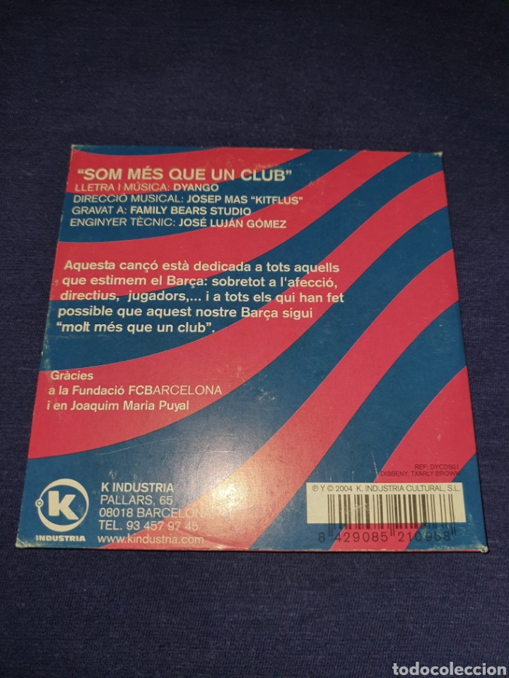 CDs de m&uacute;sica: DYANGO SOM M&Eacute;S QUE UN CLUB SINGLE - Foto 2