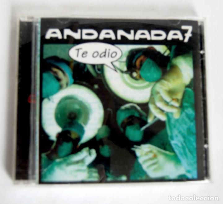 CDs de m&uacute;sica: ANDANADA 7 TE ODIO EN CD PUNK - Foto 1