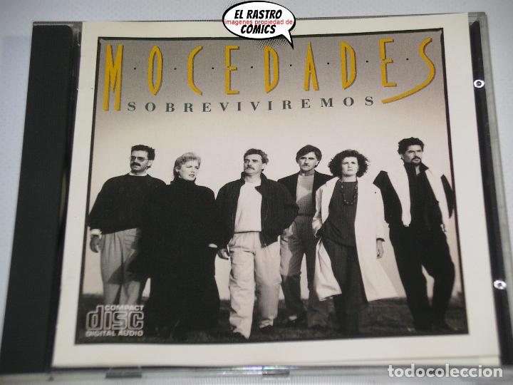 CDs de m&uacute;sica: Mocedades, Sobreviviremos, CD, CBS, a&ntilde;o 1987 - Foto 1
