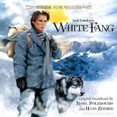 CDs de Música: WHITE FANG / BASIL POLEDOURIS & HANS ZIMMER 2CD BSO - INTRADA. Lote 190885328