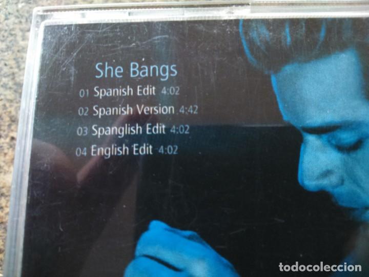 CDs de m&uacute;sica: CD -- RICKY MARTIN -- SHE BANGS -- 4 TEMAS -- - Foto 2