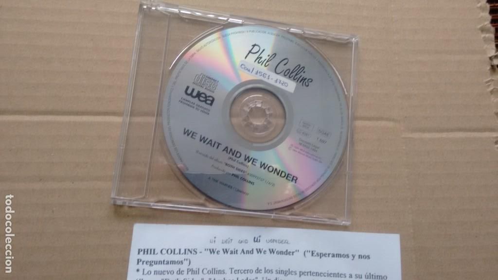 CDs de m&uacute;sica: CD-SINGLE ( PROMOCION) DE  PHIL COLLINS - Foto 1