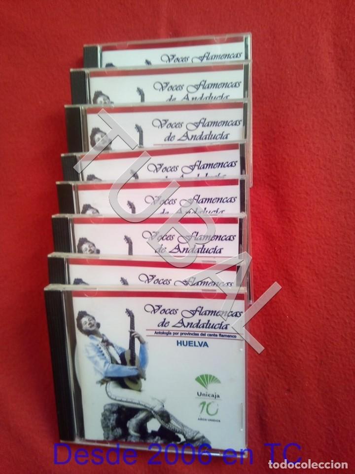 Music CDs: TUBAL VOCES FLAMENCAS DE ANDALUCIA ANTOLOGIA POR PROVINCIAS DEL CANTE FLAMENCO 8 CD