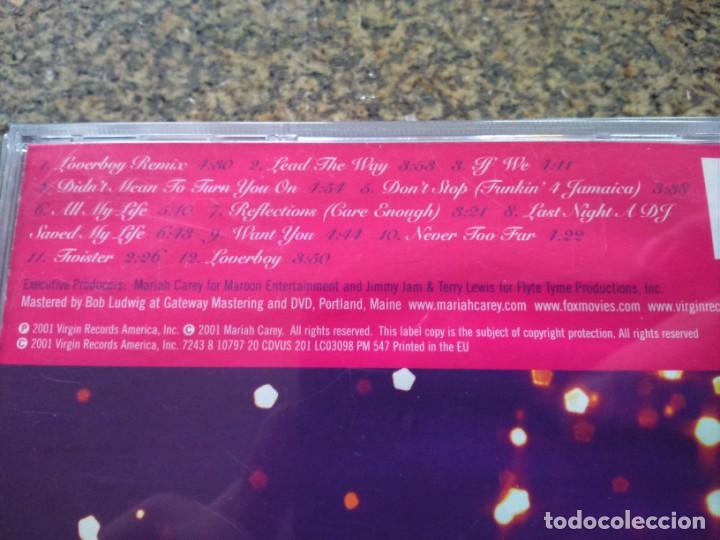 CDs de m&uacute;sica: CD -- MARIAH CAREY -- GLITER -- 12 TEMAS -- - Foto 2