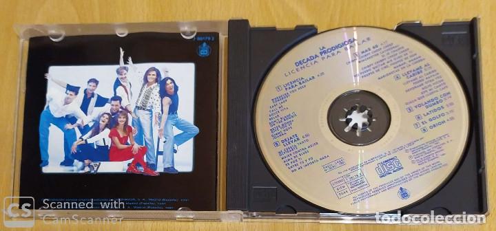 CDs de m&uacute;sica: LA DECADA PRODIGIOSA (LICENCIA PARA BAILAR) CD 1991 - Foto 3