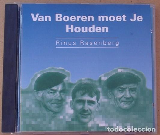 CD de M&uacute;sica: RINUS RASENBERG - VAN BOEREN MOET JE HOUDEN (CD) 1992 - 16 TEMAS