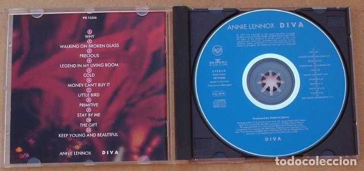 CDs de m&uacute;sica: ANNIE LENNOX - DIVA (CD) 1992 - 11 TEMAS - Foto 2