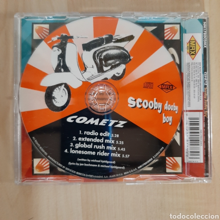CDs de m&uacute;sica: Cometz / Scooby Dooby Boy - Foto 2
