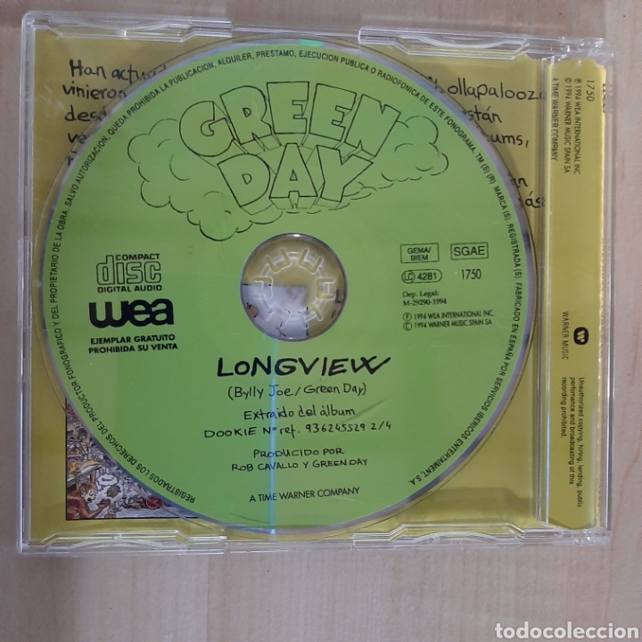 CDs de m&uacute;sica: Green Day / Longview - Foto 2