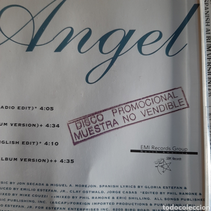 CDs de m&uacute;sica: Jon Secada / Angel / CD Promocional - Foto 3