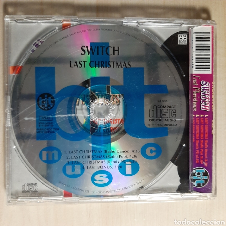CDs de m&uacute;sica: Switch / Last Christmas - Foto 2