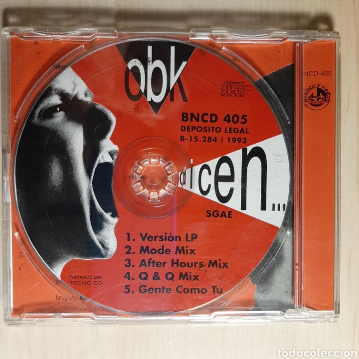 CDs de m&uacute;sica: OBK / Dicen - Foto 2