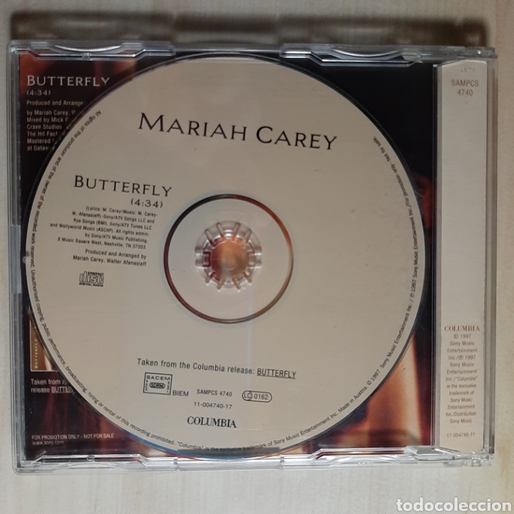 CDs de m&uacute;sica: Mariah Carey / Butterfly - Foto 2