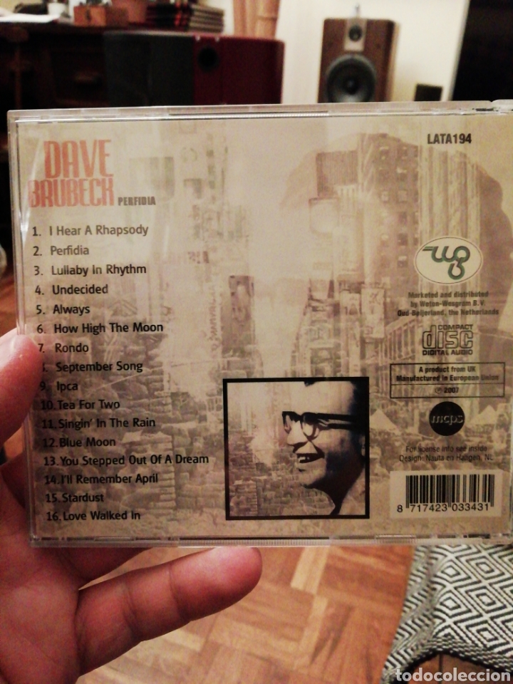 CDs de m&uacute;sica: DAVE BRUBECK - PERFIDIA - CD 2007 - Foto 2
