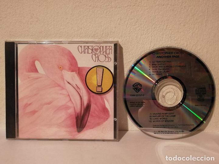 CDs de m&uacute;sica: CD ORIGINAL - Christopher Cross Another Page - ROCK - AOR - Foto 1