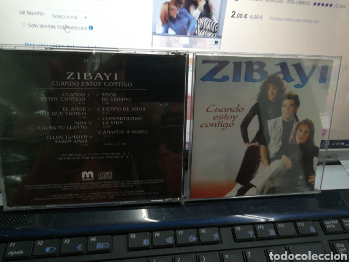 Music CDs: Zibayi cd cuando estoy contigo 1996