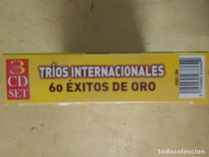 CDs de m&uacute;sica: Tr&iacute;os internacionales Vol. III: 60 &eacute;xitos de oro (CD) - Foto 2