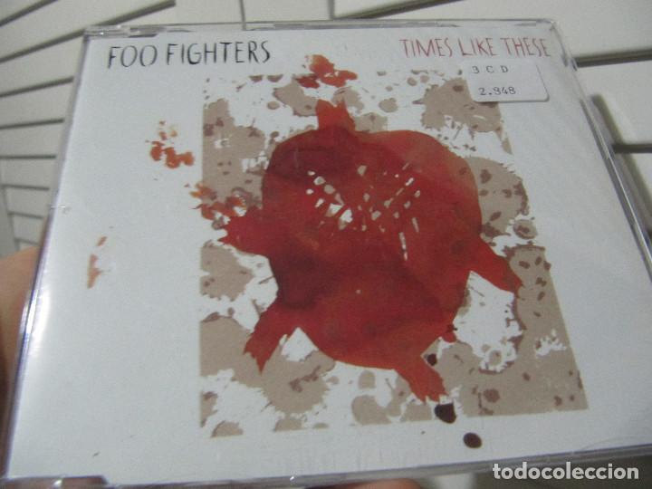 CDs de m&uacute;sica: FOO FIGHTERS / TIMES LIKE THESE single cadena 100 - Foto 1