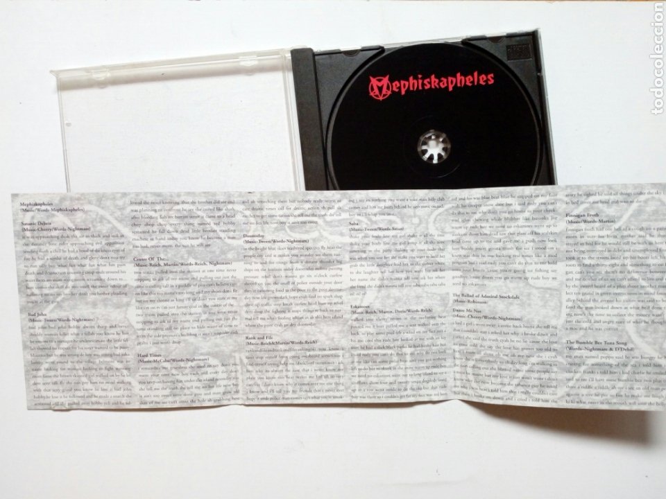 CDs de Música: CD - MEPHISKAPHELES - God bless Satan (Moon Ska, 1994) - Ska Punk - - Foto 2 - 191338745