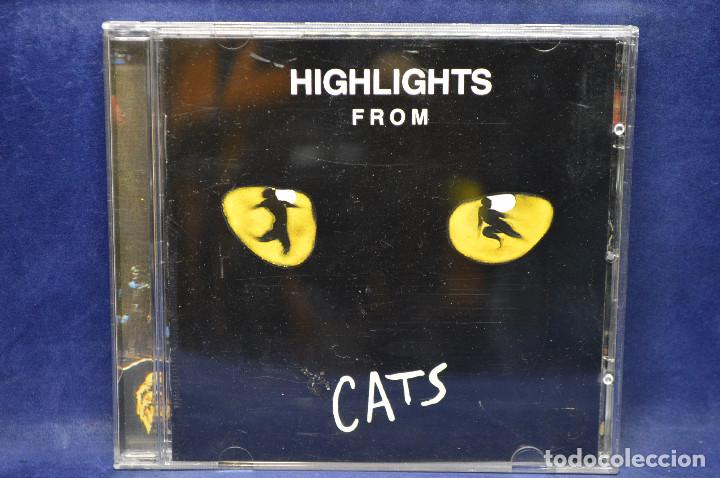CDs de m&uacute;sica: ANDREW LLOYD WEBBER - HIGHLIGHTS FROM CATS - CD - Foto 1