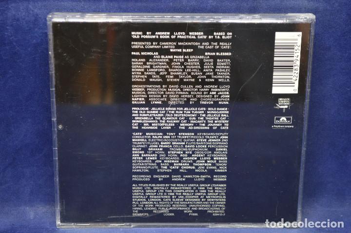 CDs de m&uacute;sica: ANDREW LLOYD WEBBER - HIGHLIGHTS FROM CATS - CD - Foto 2