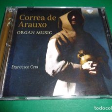 CDs de Música: CORREA DE ARAUXO / ORGAN MUSIC / MÚSICA DE ORGANO / FRANCESCO CERA / BRILLIANT CLASSICS / 2 CD. Lote 191480505