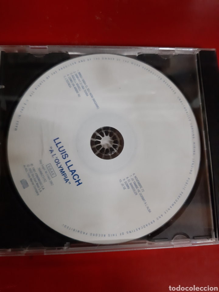 CDs de m&uacute;sica: Cds Lluis Llach al Olympia 2002 - Foto 1