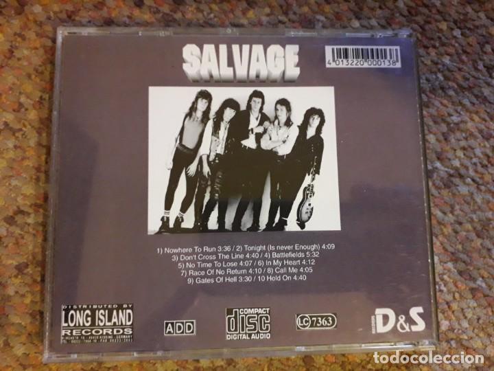 CDs de m&uacute;sica: Salvage , Sin titulo , CD 1991 Germany,  estado impecable - Foto 2