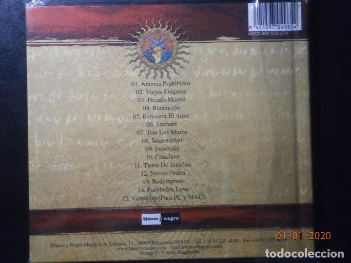 CDs de m&uacute;sica: ENIGMA. BORGIA. PECADO MORTAL. CD. COMO NUEVO. - Foto 2