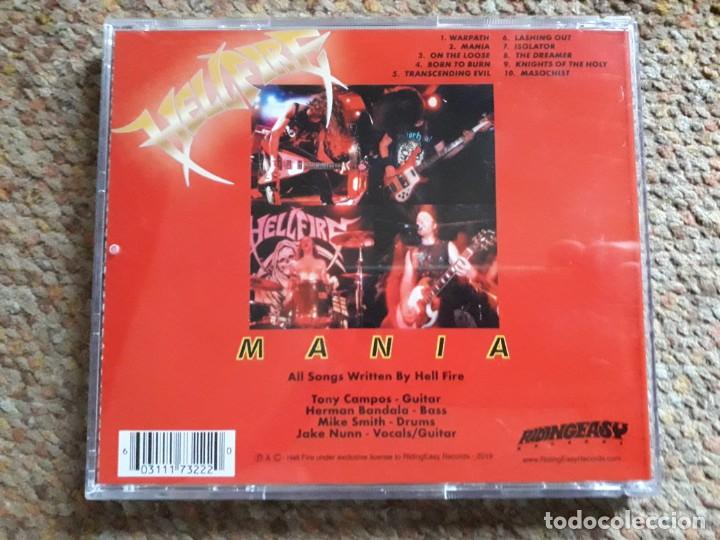 CDs de m&uacute;sica: Hell Fire , Man&iacute;a , CD 2019 , estado impecable - Foto 2