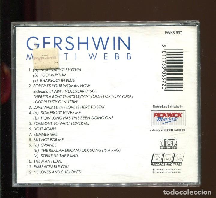 CDs de m&uacute;sica: Marti Webb. Gershwin. cd 1987. - Foto 2