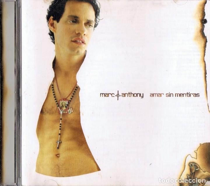 CDs de m&uacute;sica: MARC ANTHONY AMAR SIN MENTIRAS (CD) - Foto 1