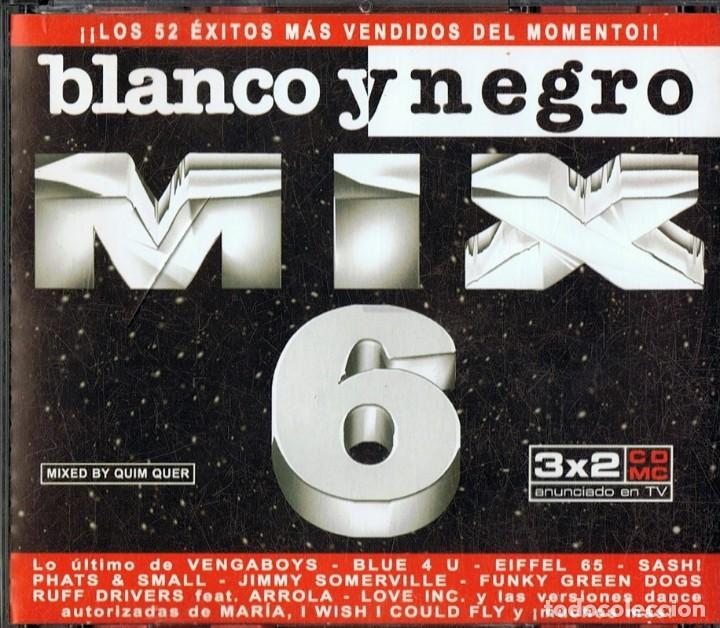 CDs de m&uacute;sica: BLANCO Y NEGRO MIX 6 ( 3 CD&acute;S) - Foto 1
