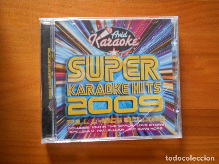CDs de m&uacute;sica: CD SUPER KARAOKE HITS 2009 (E9) - Foto 1