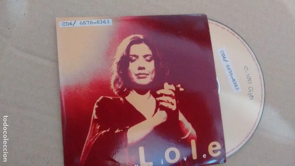 Music CDs: CD-SINGLE -PROMOCION- DE LOLE