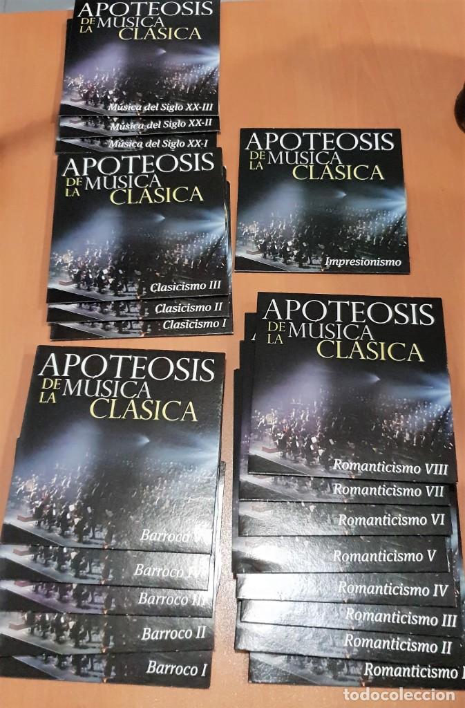 Music CDs: Colecci&oacute;n Apoteosis de la m&uacute;sica cl&aacute;sica.