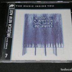 CDs de Música: CD - WINDHAM HILL - A WINTER SOLSTICE REUNION LO MEJOR DE LA MÚSICA NEW AGE 7 THE MUSIC INSIDE YOU