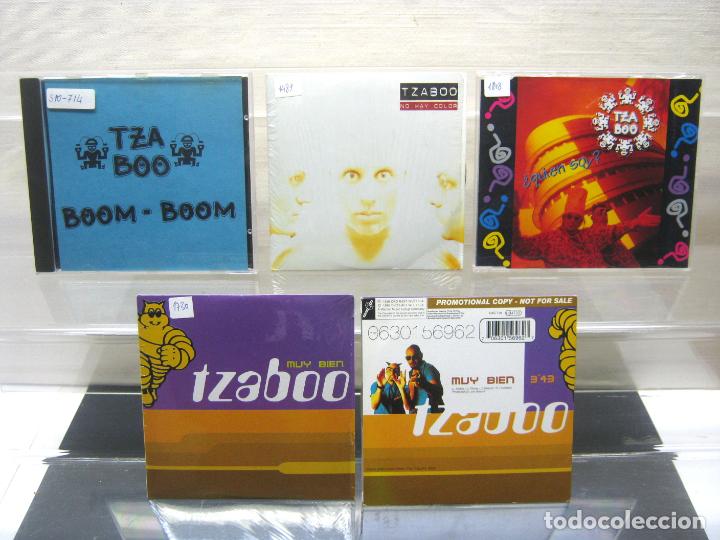 CDs de m&uacute;sica: lote 5 cd promo single TZABOO - Foto 1