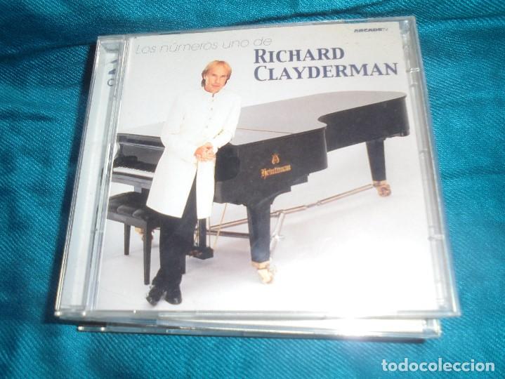 CDs de m&uacute;sica: LOS NUMEROS UNO DE RICHARD CLAYDERMAN. ARCADE, 2002.  2 CD&acute;S. IMPECABLE - Foto 1