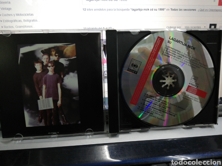 CDs de m&uacute;sica: Lagartija nick CD su 1995 - Foto 2