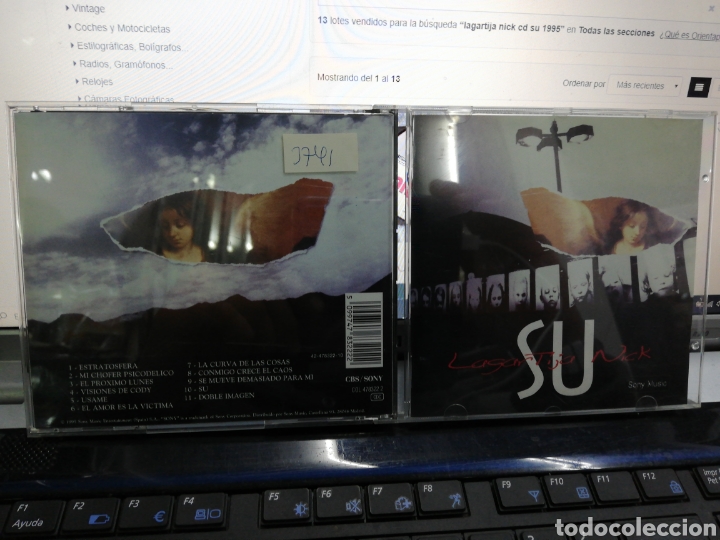 CDs de m&uacute;sica: Lagartija nick CD su 1995 - Foto 1
