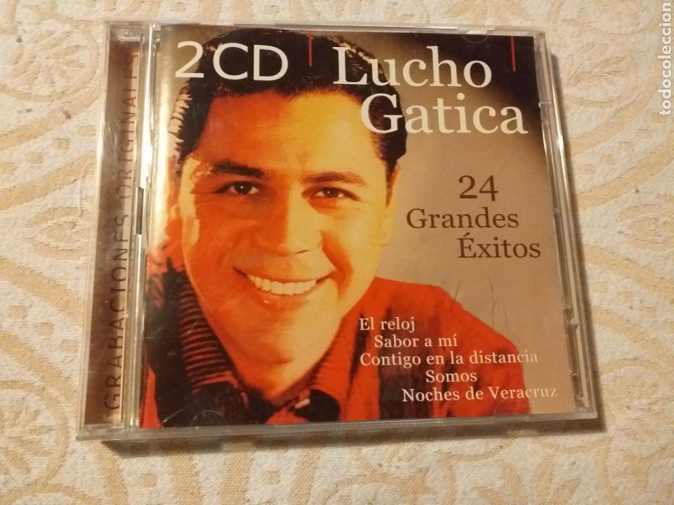 CDs de m&uacute;sica: 2 CD LUCHO GATICA 24 GRANDES EXITOS - Foto 1