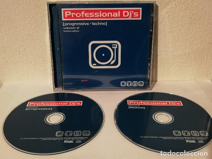 CDs de m&uacute;sica: CD ORIGINAL - Professional Djs Progressive Techno) 2 CDs - VOLUMEN 2 - Foto 1